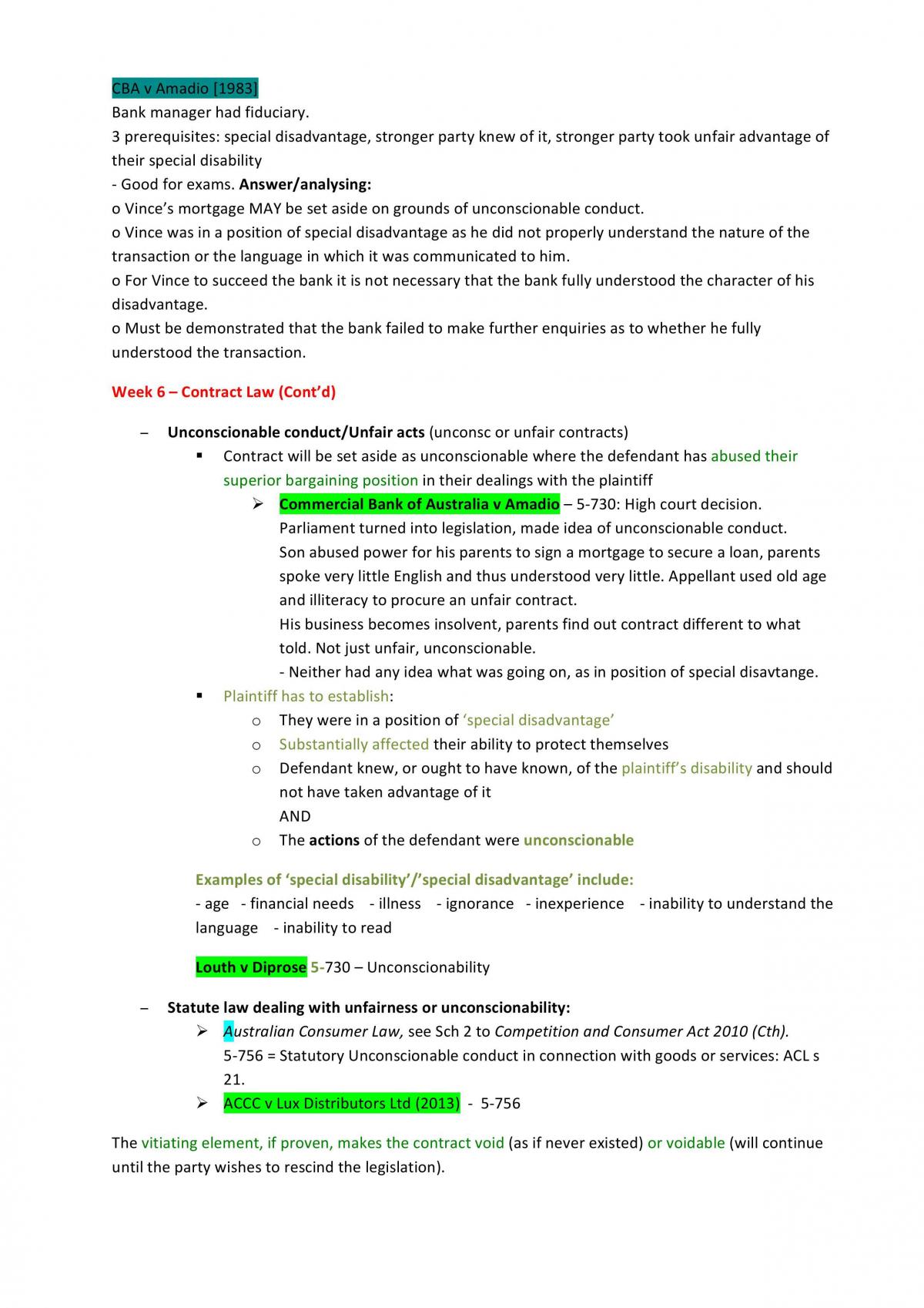TABL1710 Study Notes - Page 27