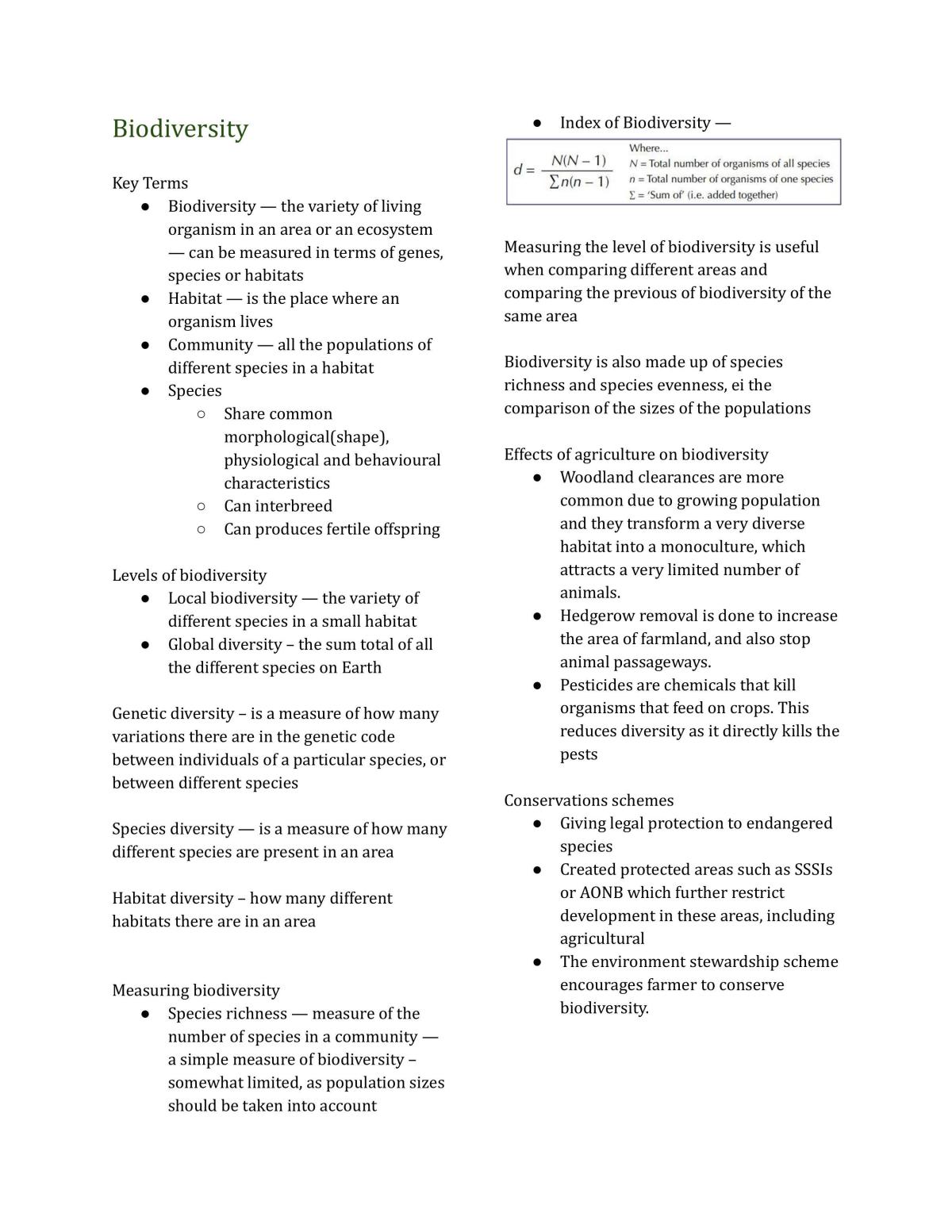 Biology Notes - Page 26