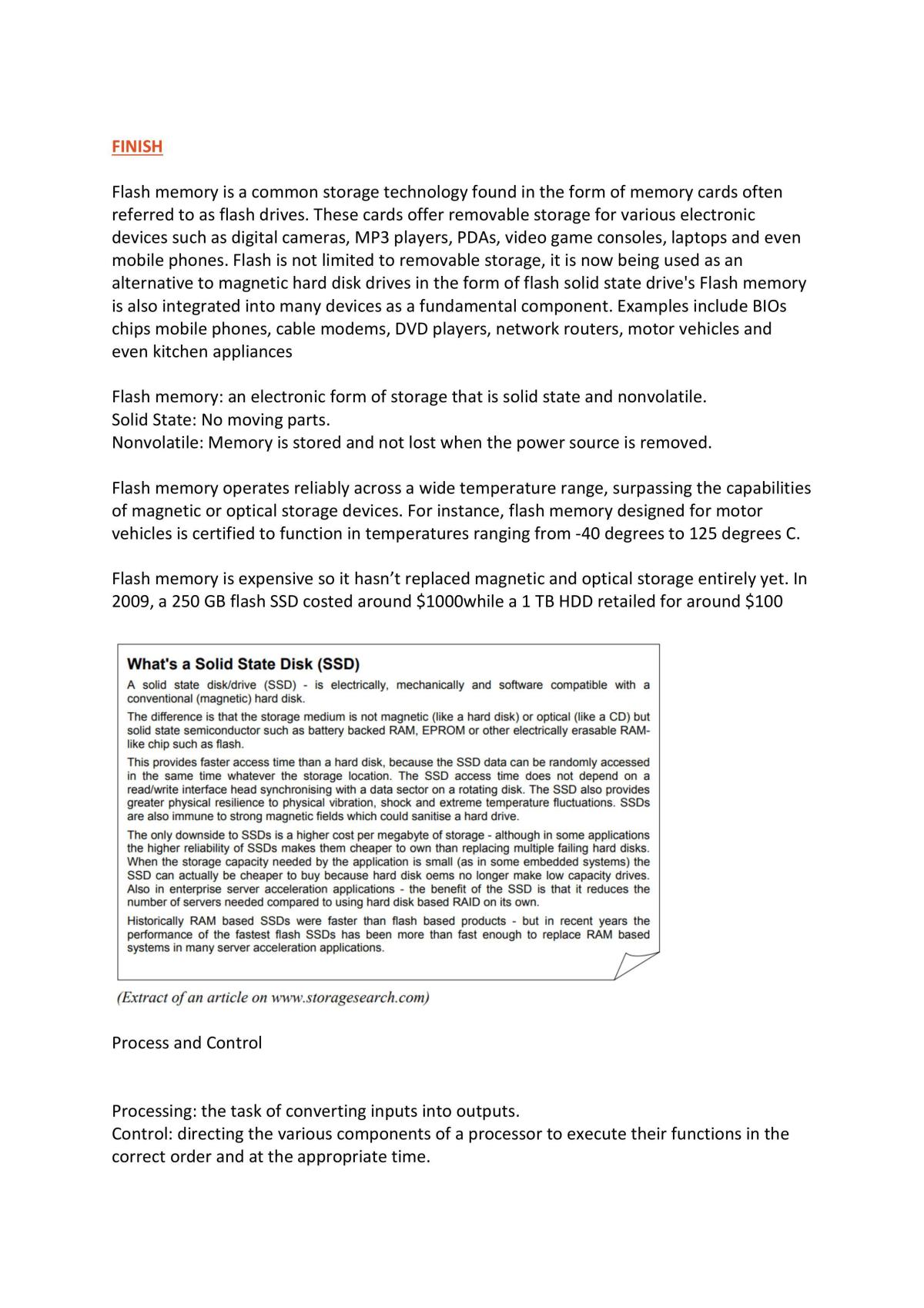 SDD Hardware Notes Year 11 - Page 17