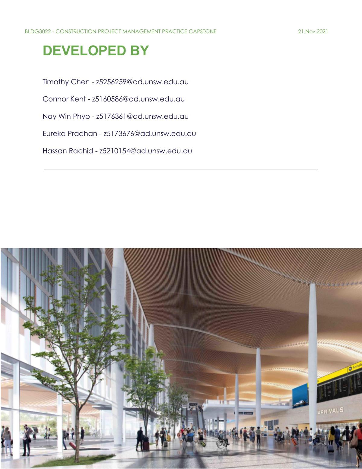 Construction project management plan - Page 2