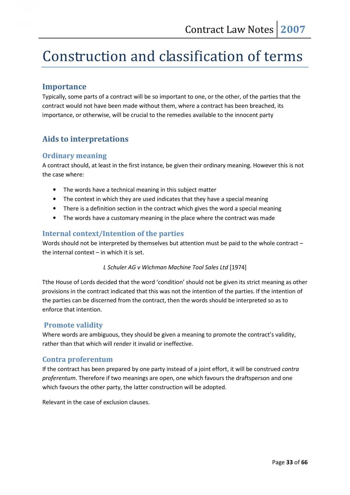 Basic Summary Of The Course - Page 33