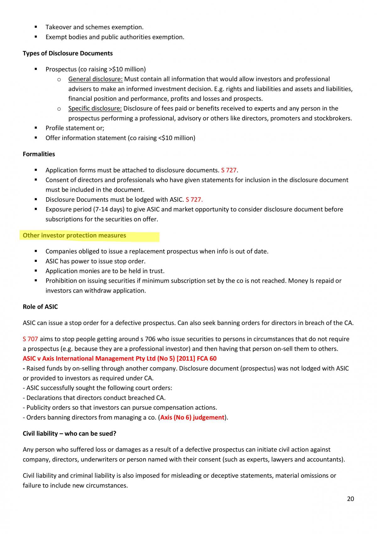 TABL2741 Study Notes - Page 20