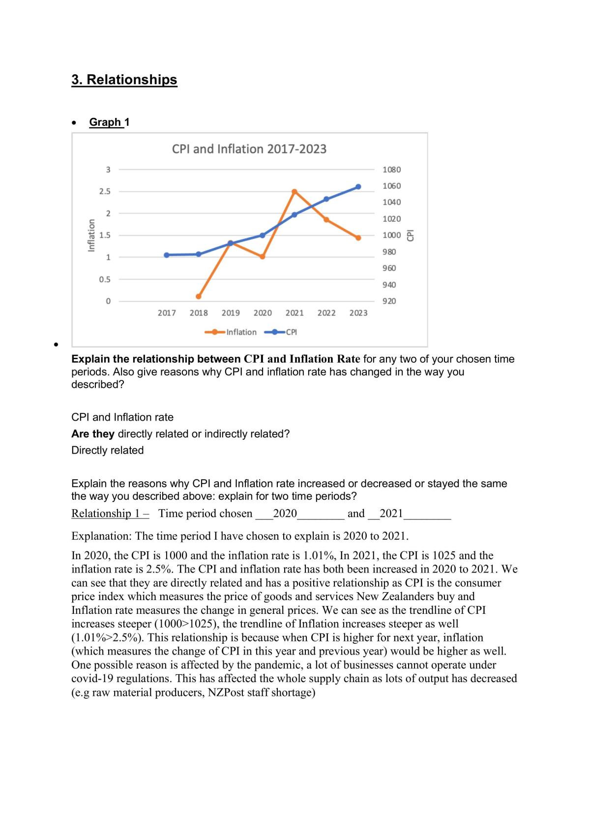91226 Analyse statistical data relating to two contemporary economic issues - Page 2