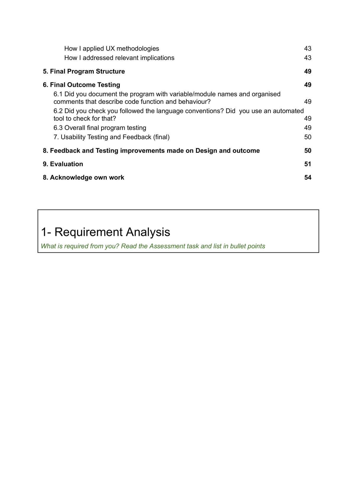 2022 Computer Science Documentation Internal - Page 2