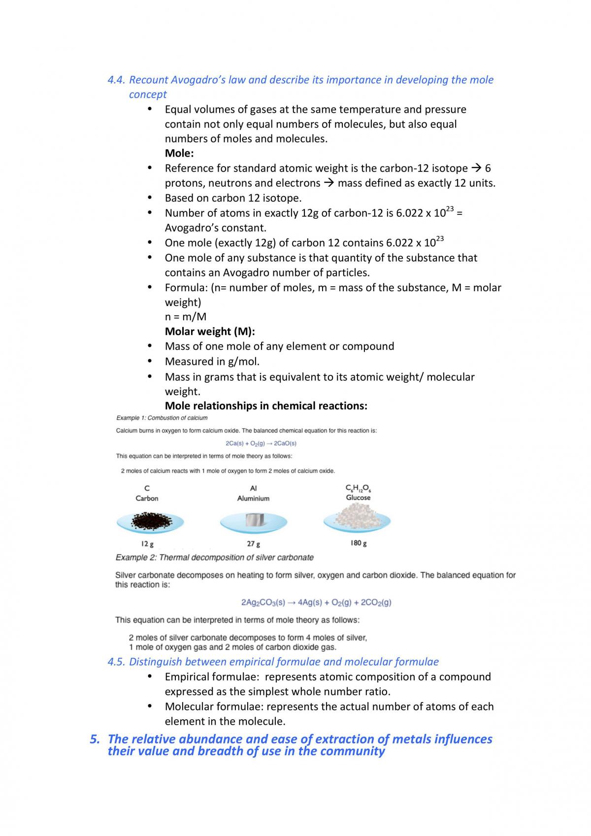 Chemistry Preliminary HSC Notes - Page 25