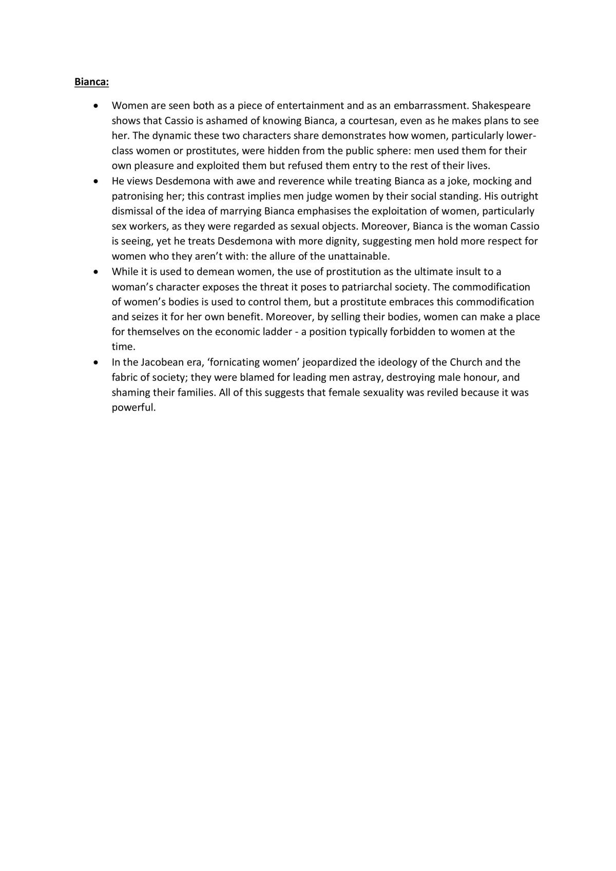 Othello Context, Characters and Theme - Page 13
