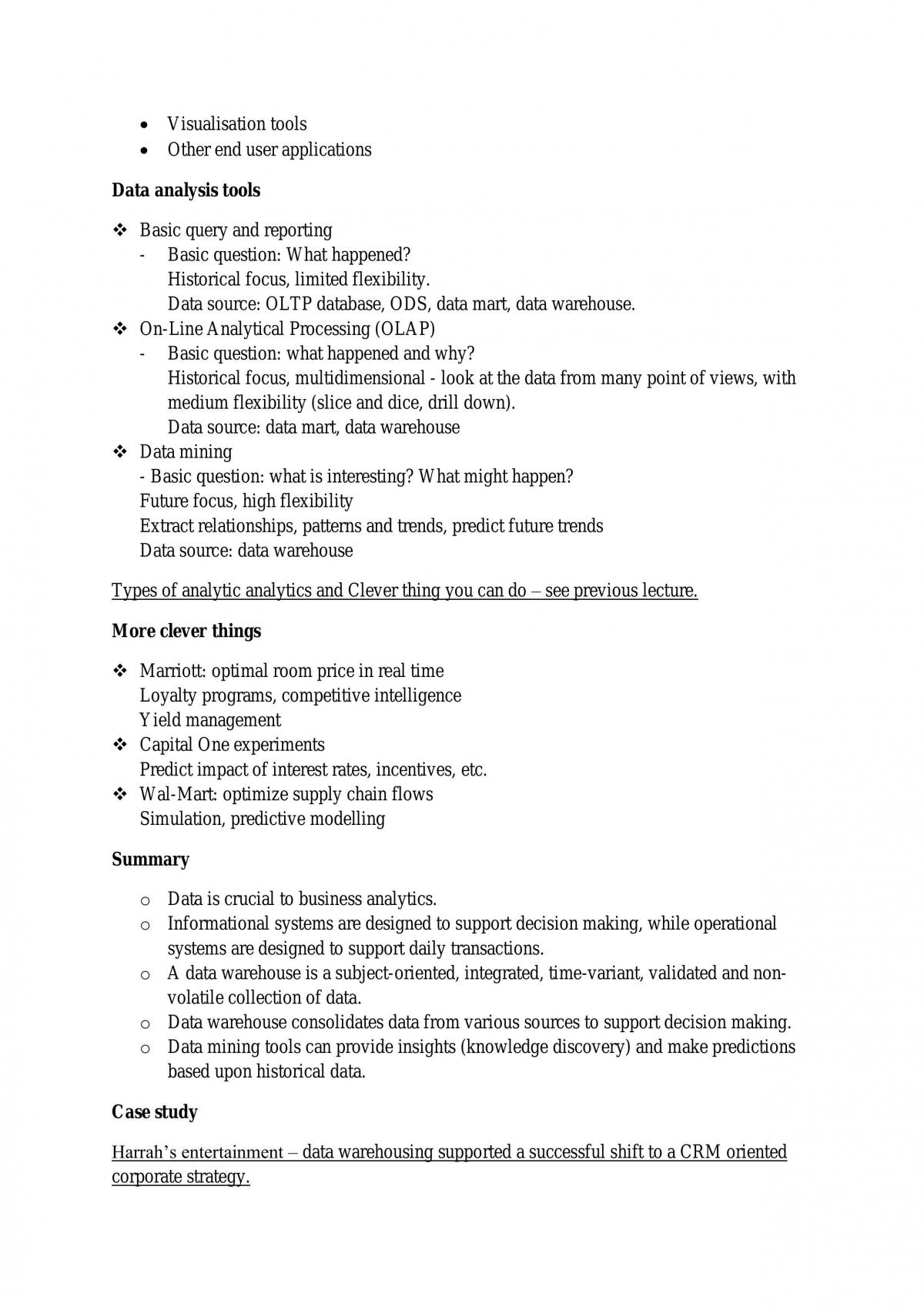 Business Analytics Notes - Page 12