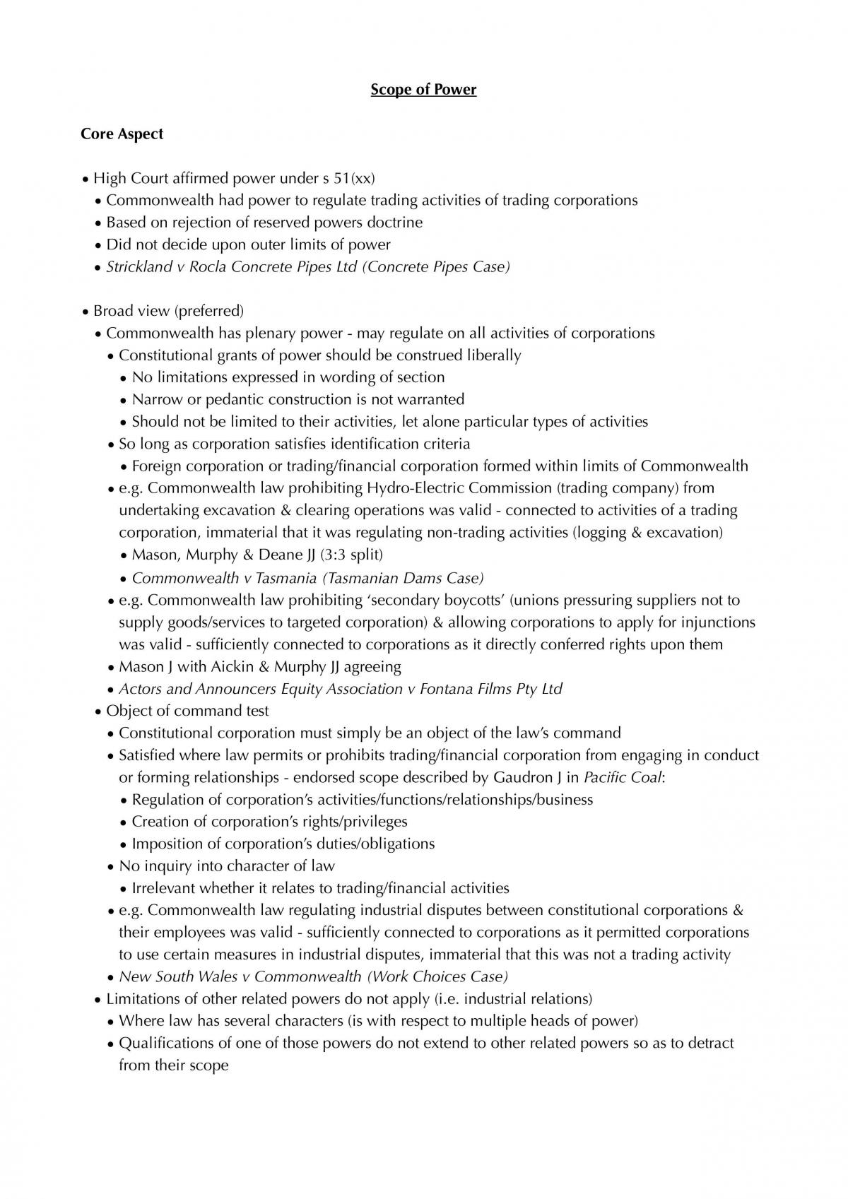 Constitutional Law Study Notes - Page 22