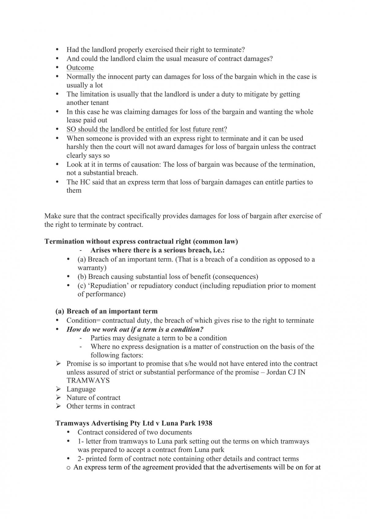 Contracts A Study Notes - Page 10