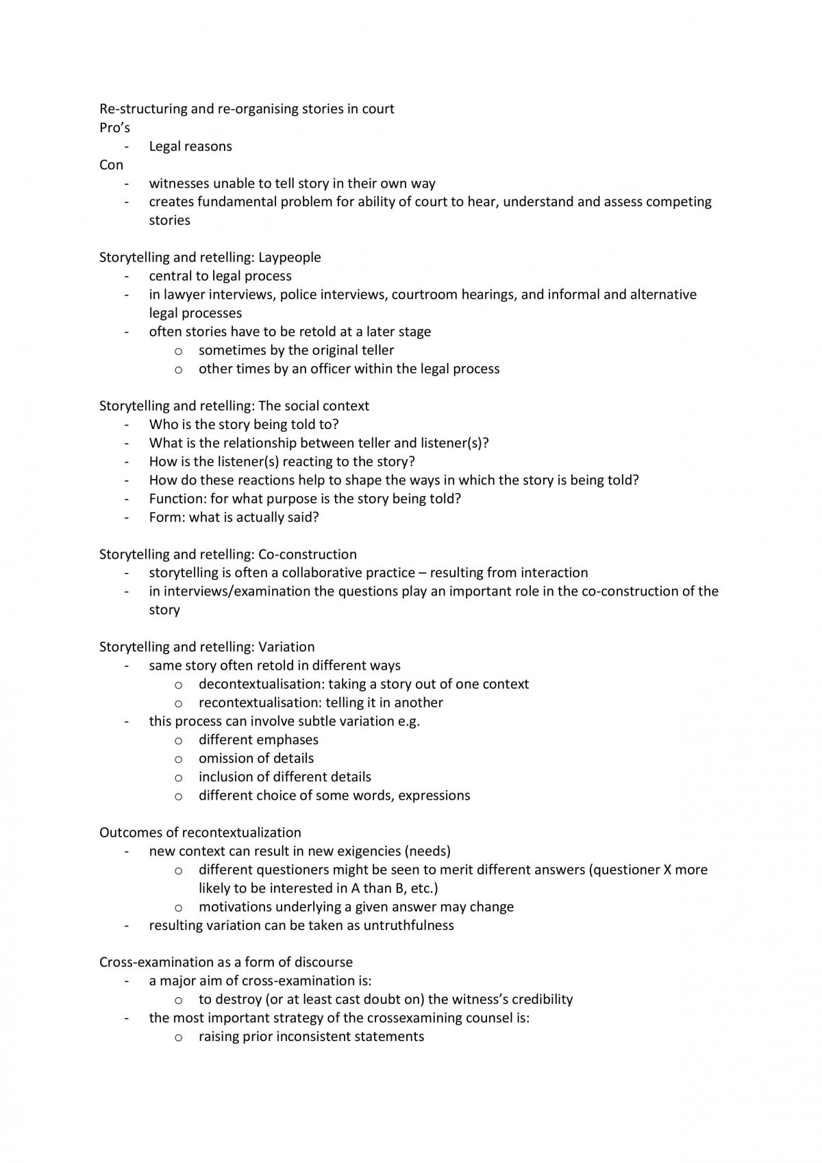 Language and the Law Study Notes - Page 24