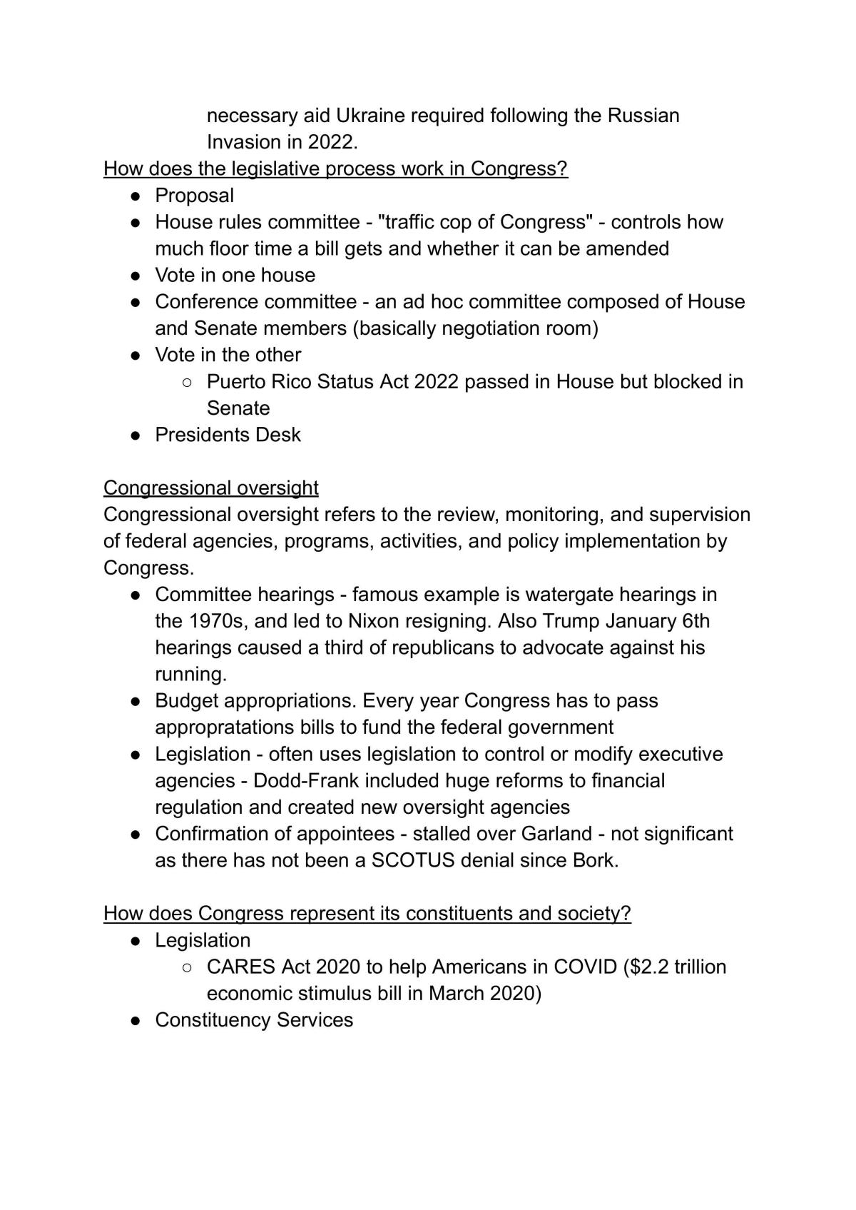 US politics master sheet - Page 20