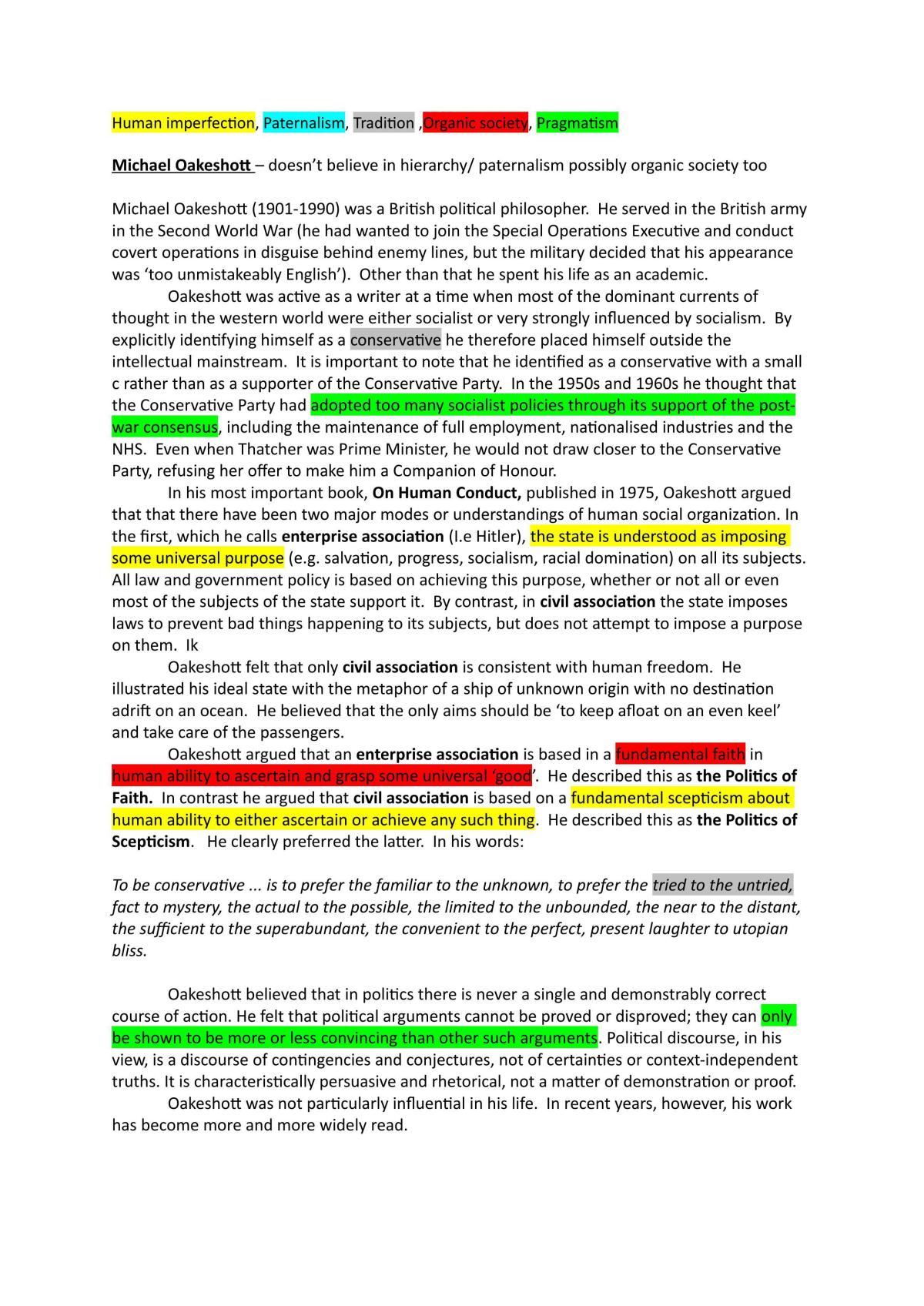 Ideologies Notes - Page 25