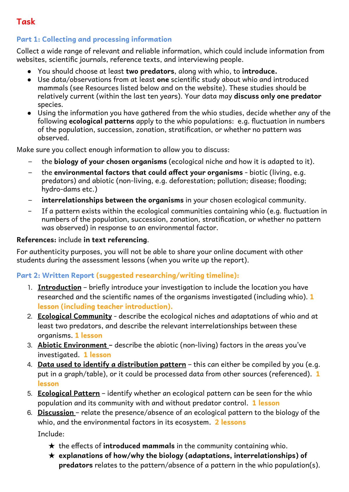 Where Have all the whio gone  - Page 2
