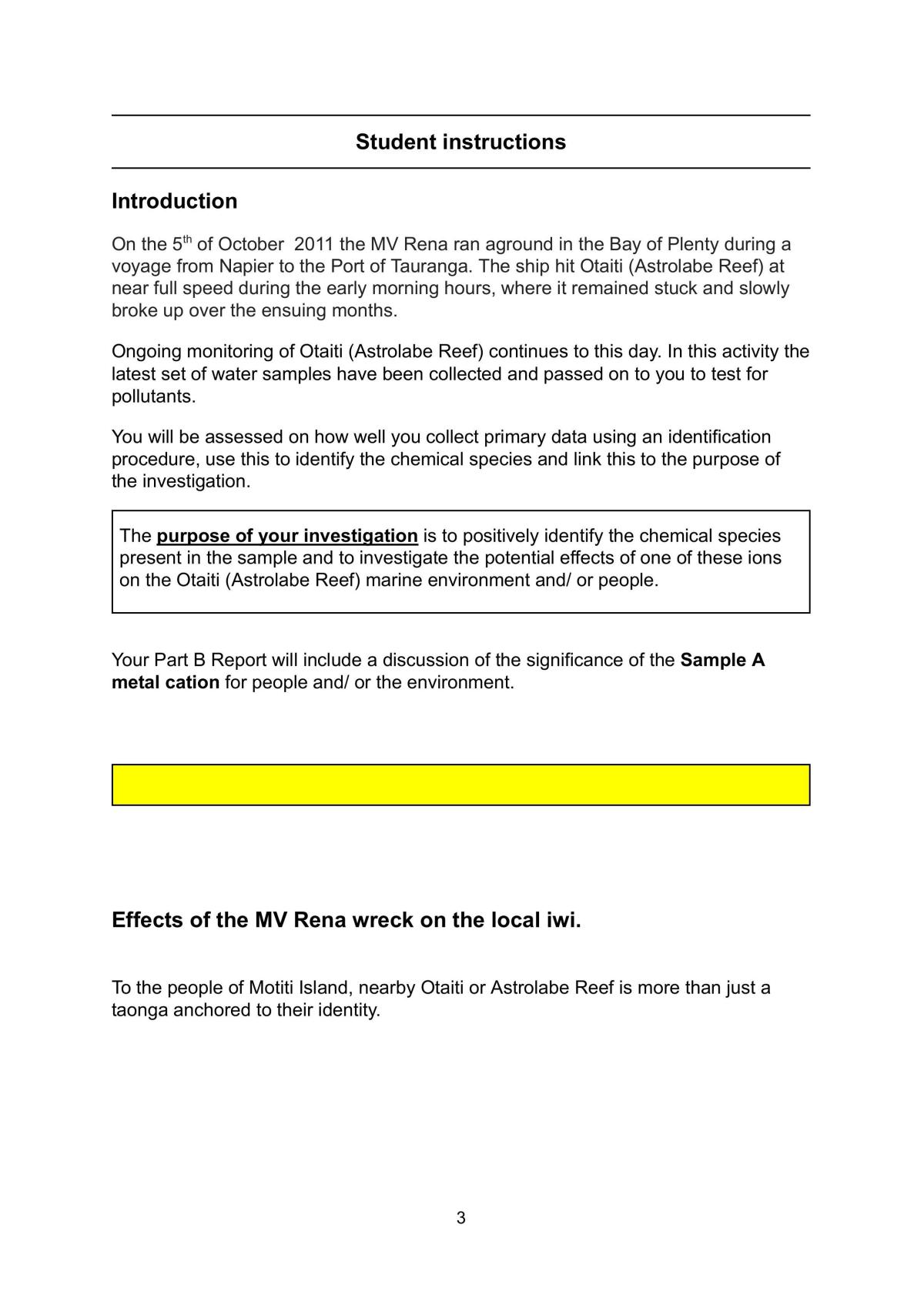 Qualitative Report Level 2 - Page 3