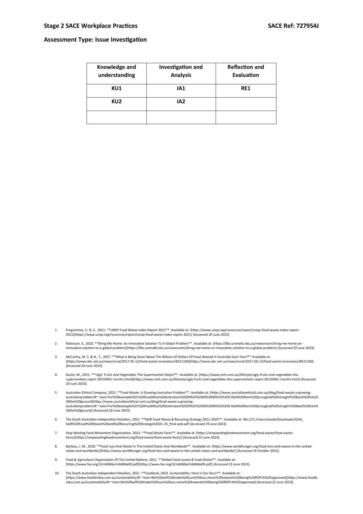 Stage 2 Workplace Practices: External - Page 2