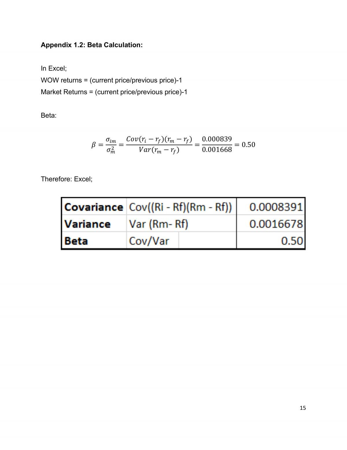 FINC2011 Assignment  - Page 16