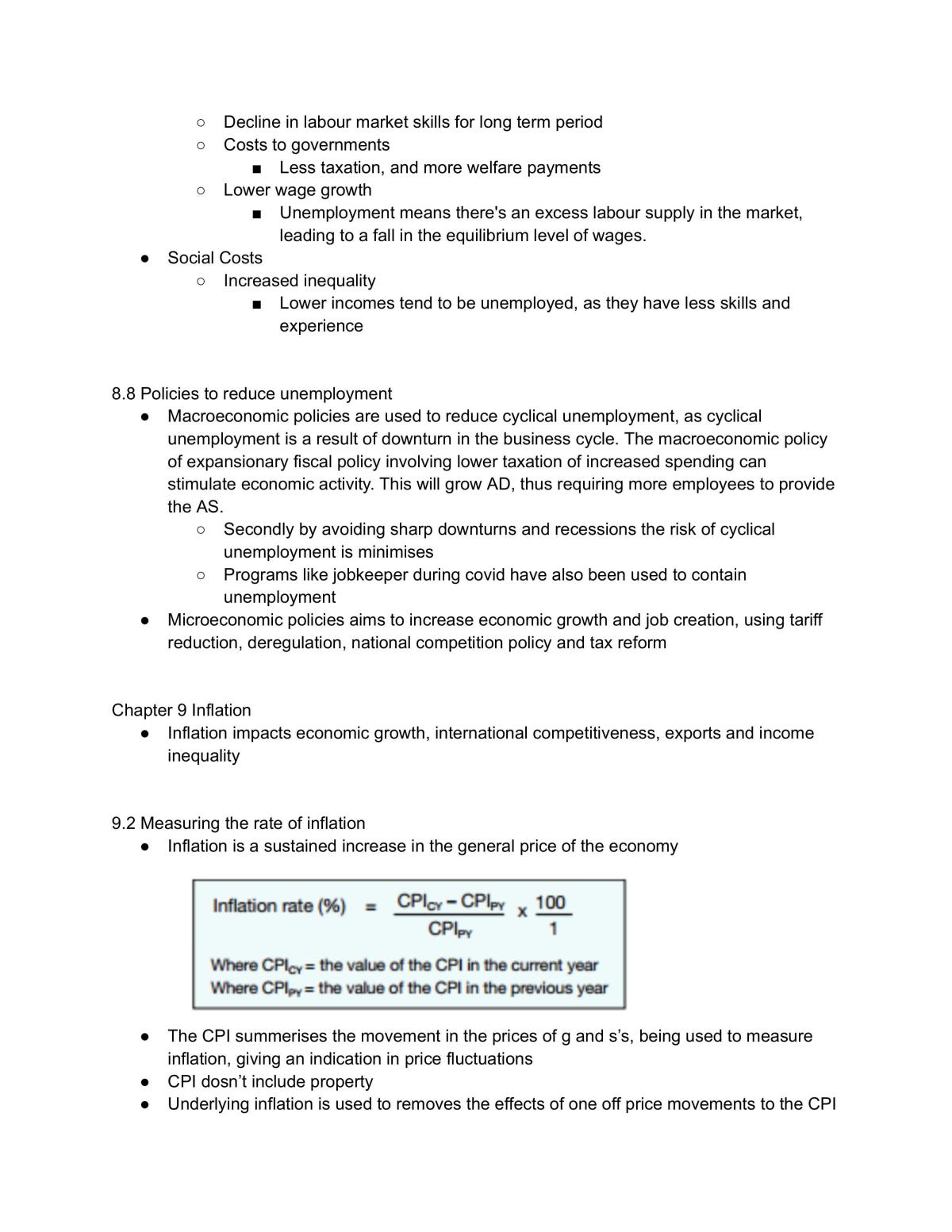 Topic 3 Economics Notes - Page 10