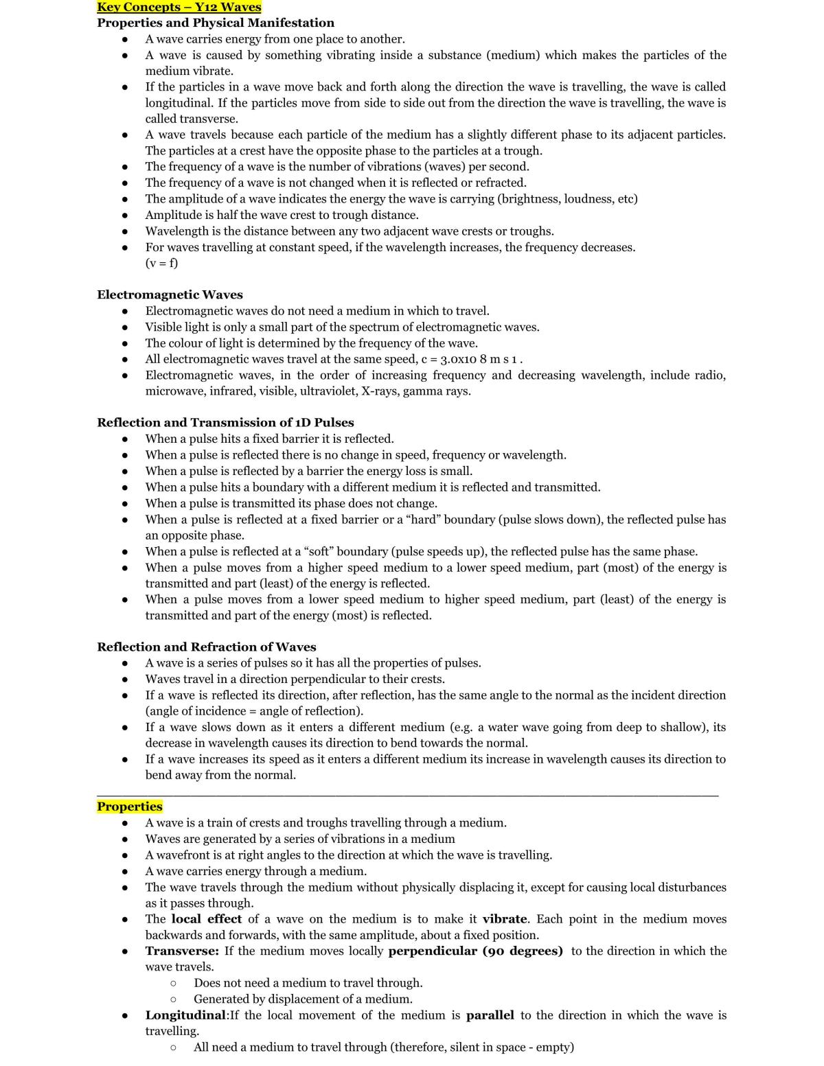 Waves 2.3 Complete study notes + outcomes - Page 2