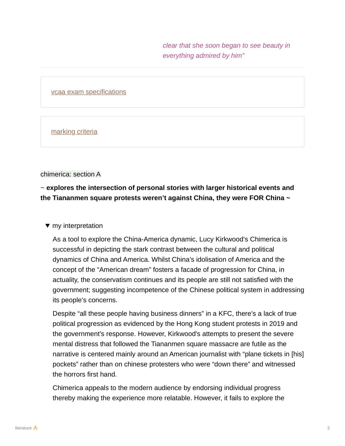 Literature notes - Page 2
