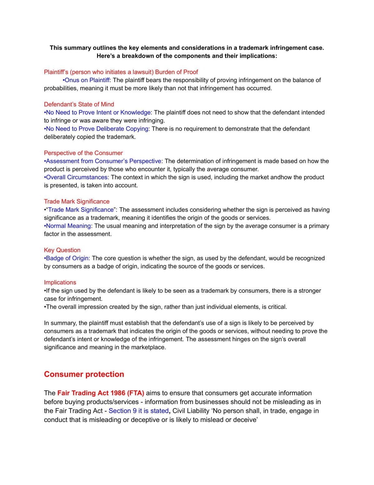 Completed Study Notes of Business Management  - Page 13