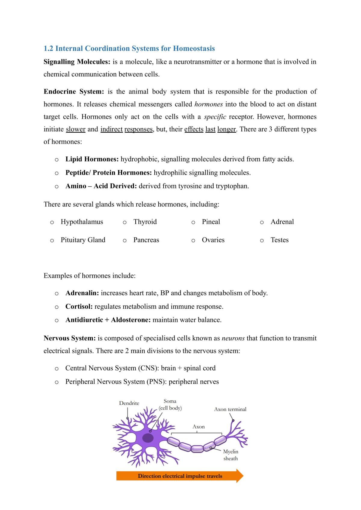 Year 12 Biology Module 8 Notes - Page 10