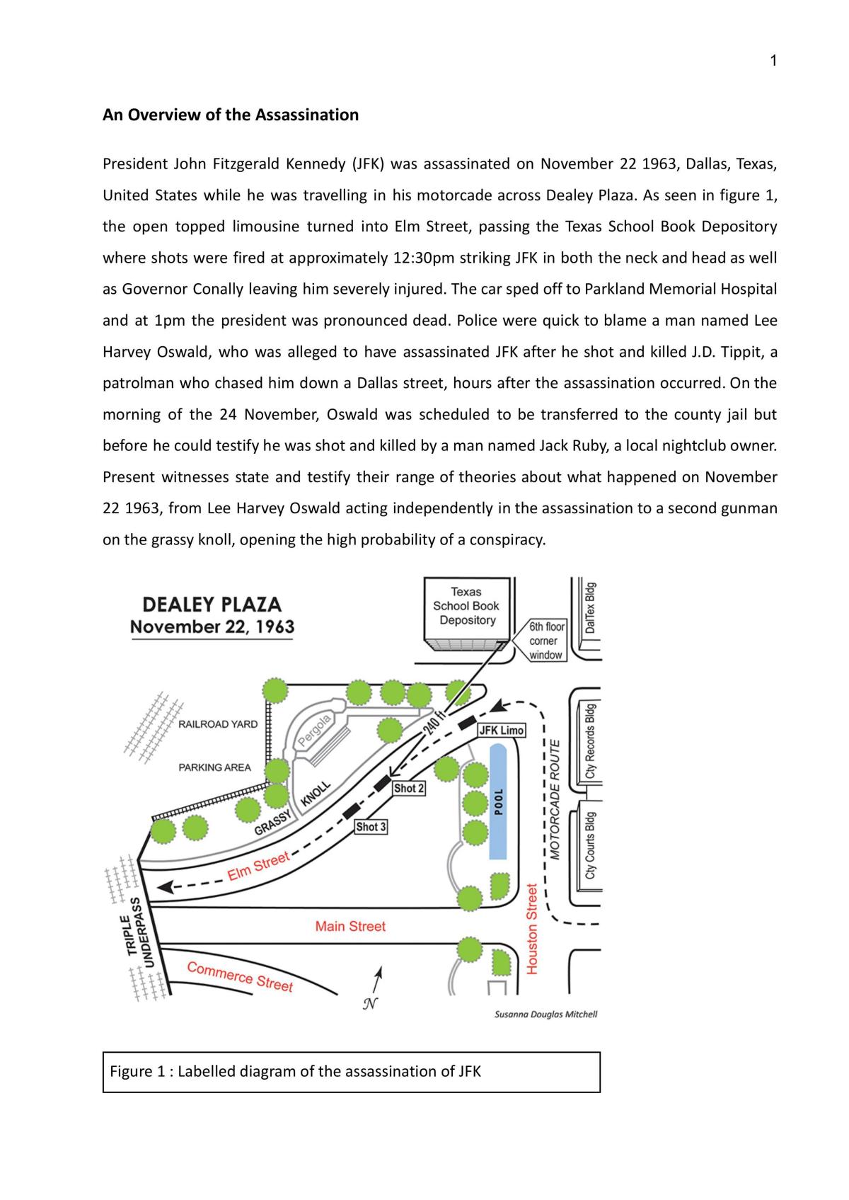 JFK - Research Report - Page 2