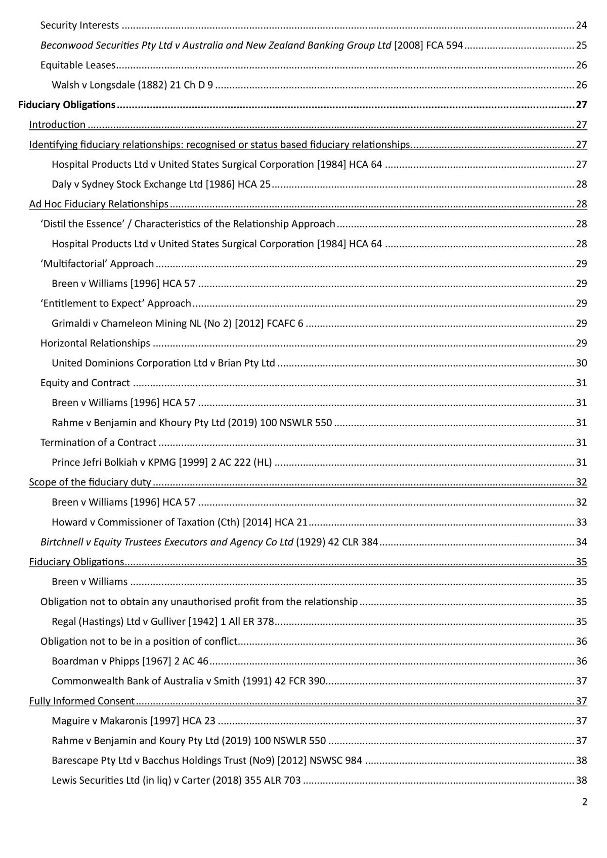 Complete Study notes for final  - Page 2