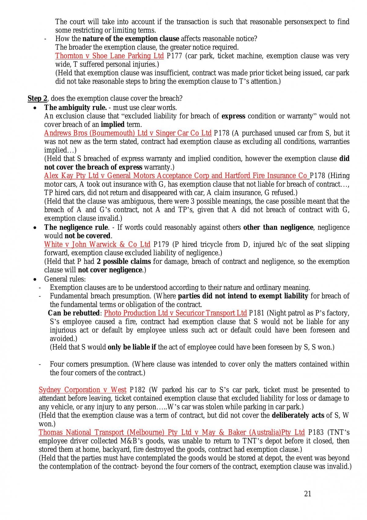 Law Summary Notes  - Page 21