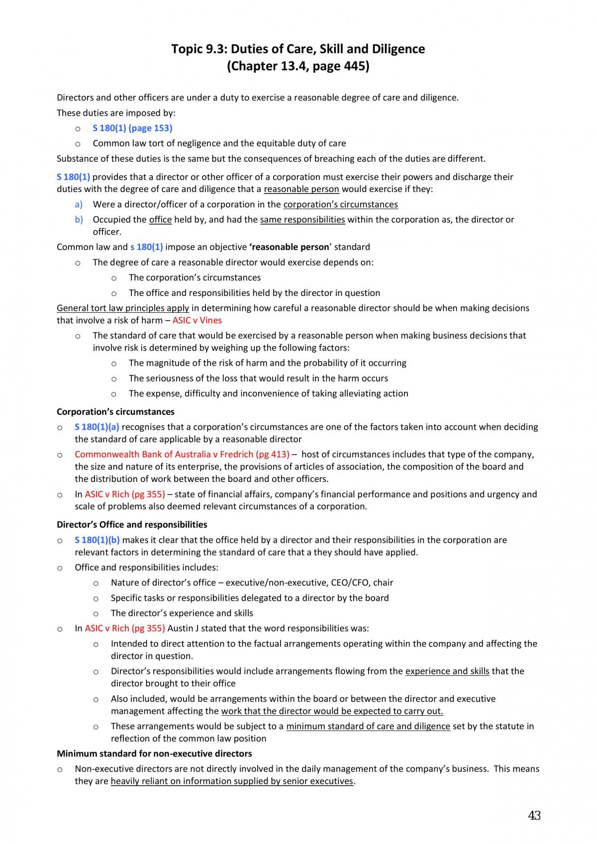 BTF2220 Full notes  - Page 43