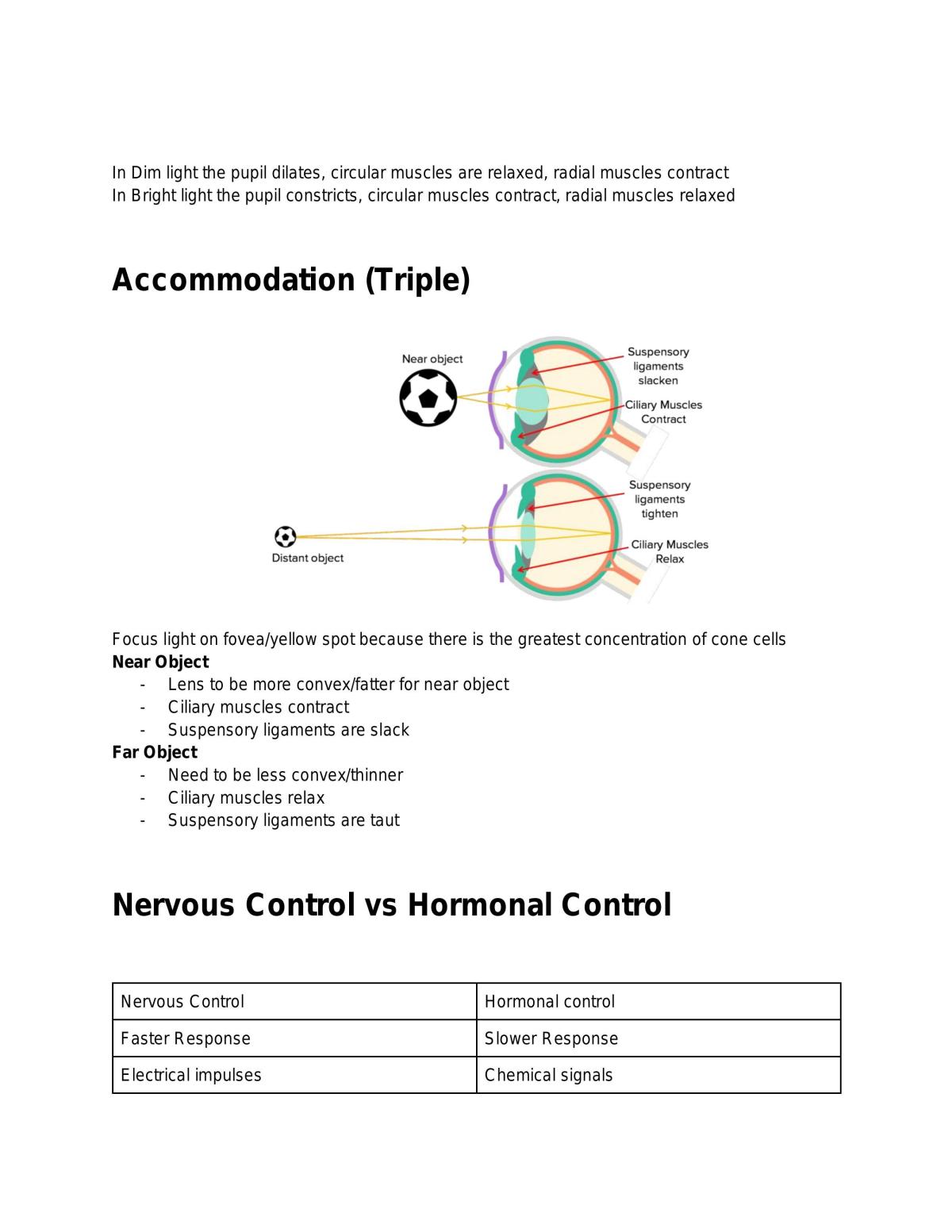 GCSE Edexcel Biology Notes Higher Triple - Page 19