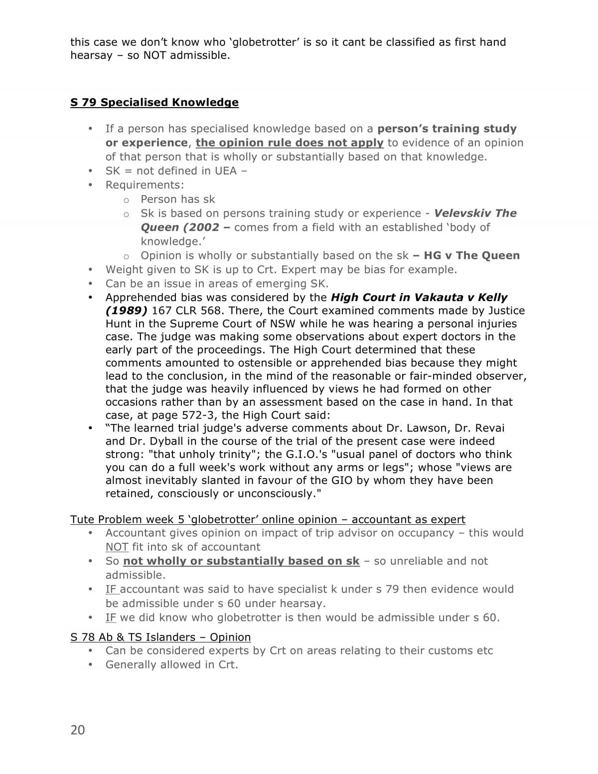 Evidence Final Exam Notes - Page 20