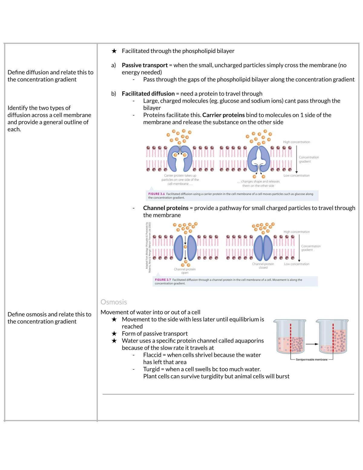 Complete Study Notes Y11 BIO - Page 9