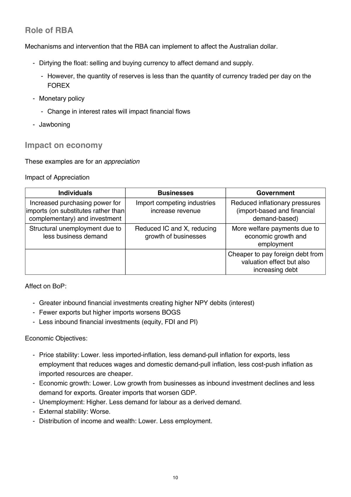Topic 1: The Global Economy Notes - Page 24