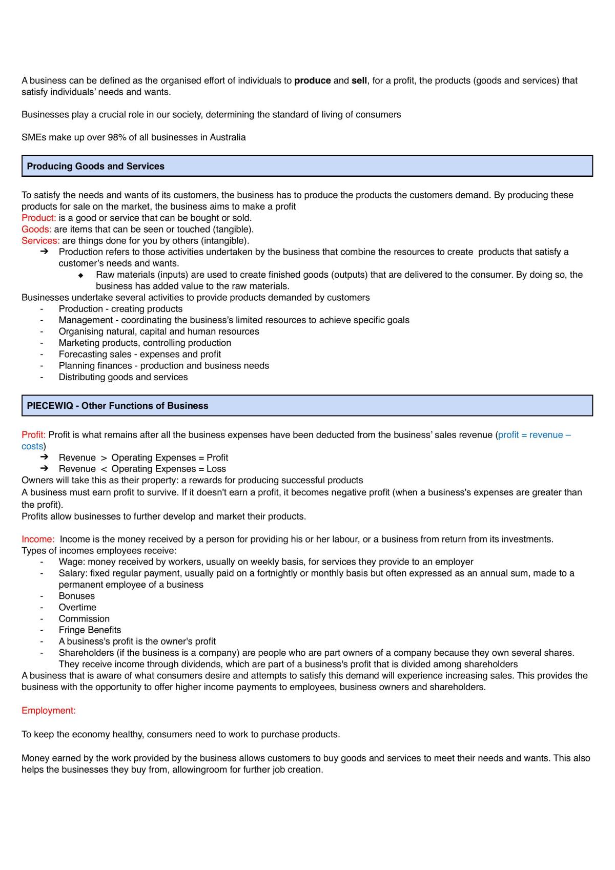 Topic 1 Yr 11 - Page 2