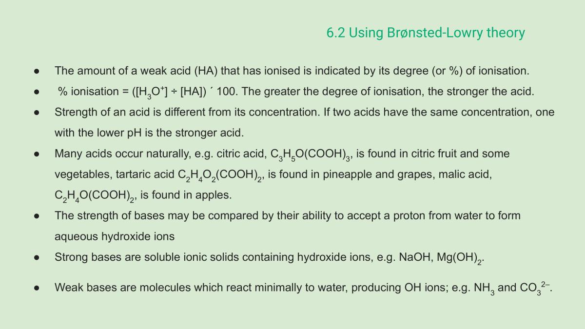 Chemistry Notes Mod 6 - Page 11