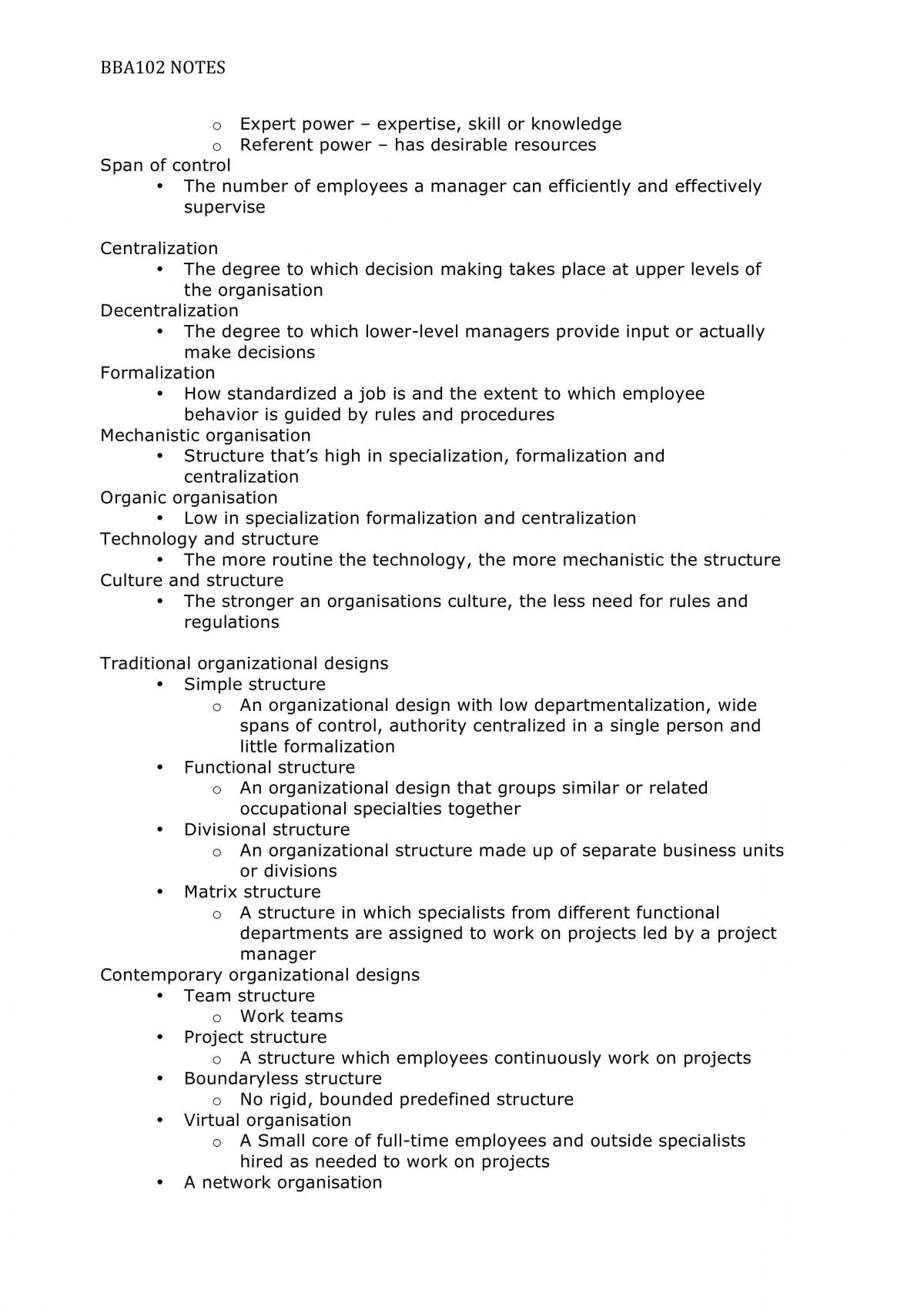 BBA102 - Notes - Page 10
