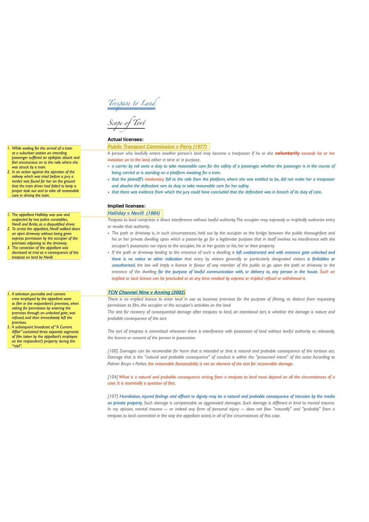 Intentional Tort Notes - Page 12