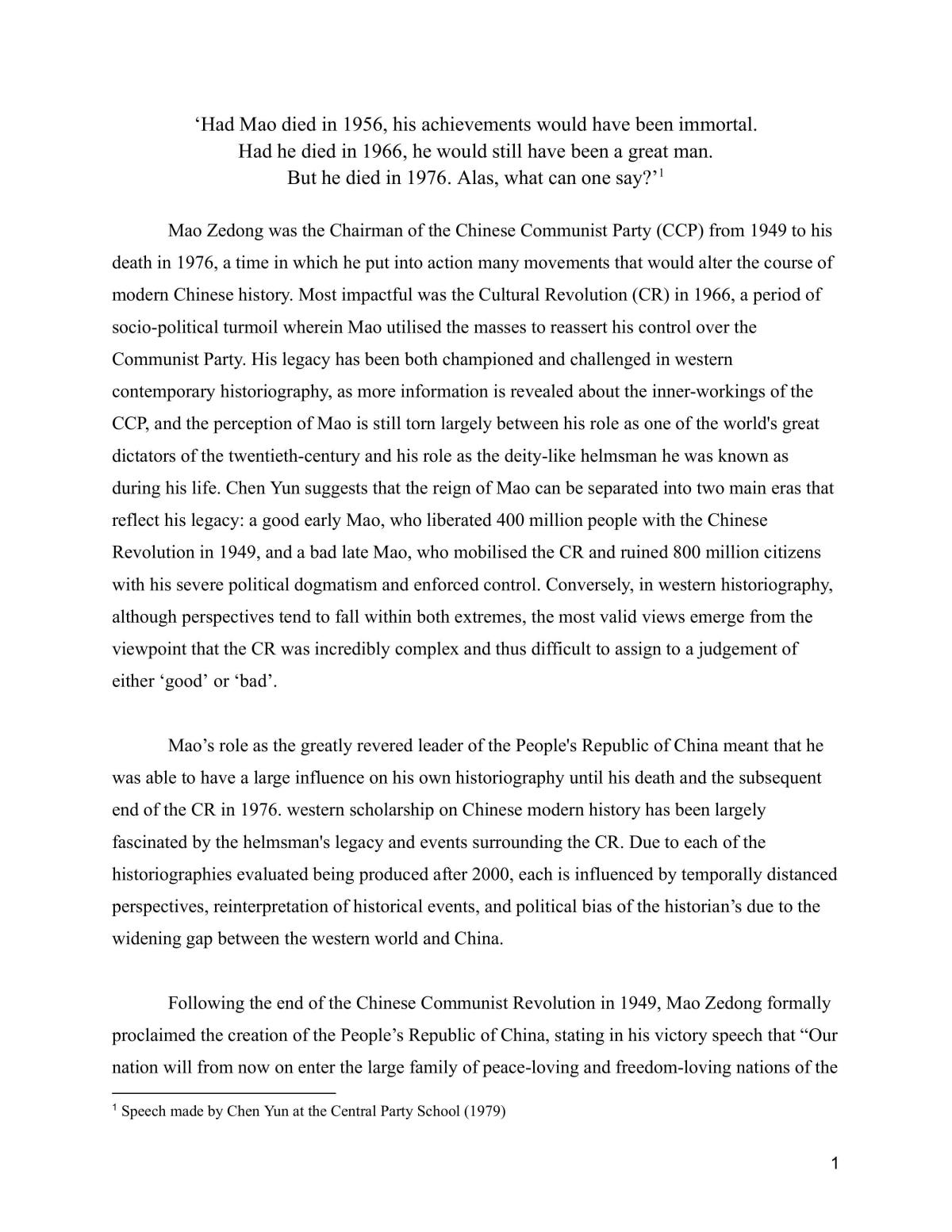 Mai Zedongs Influence - Page 2