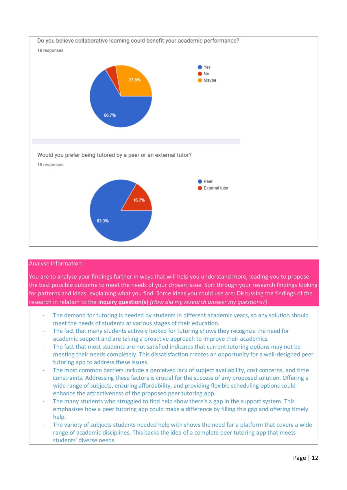 2.1 - Conduct an Inquiry to Propose a Digital Technologies Outcome - Page 12
