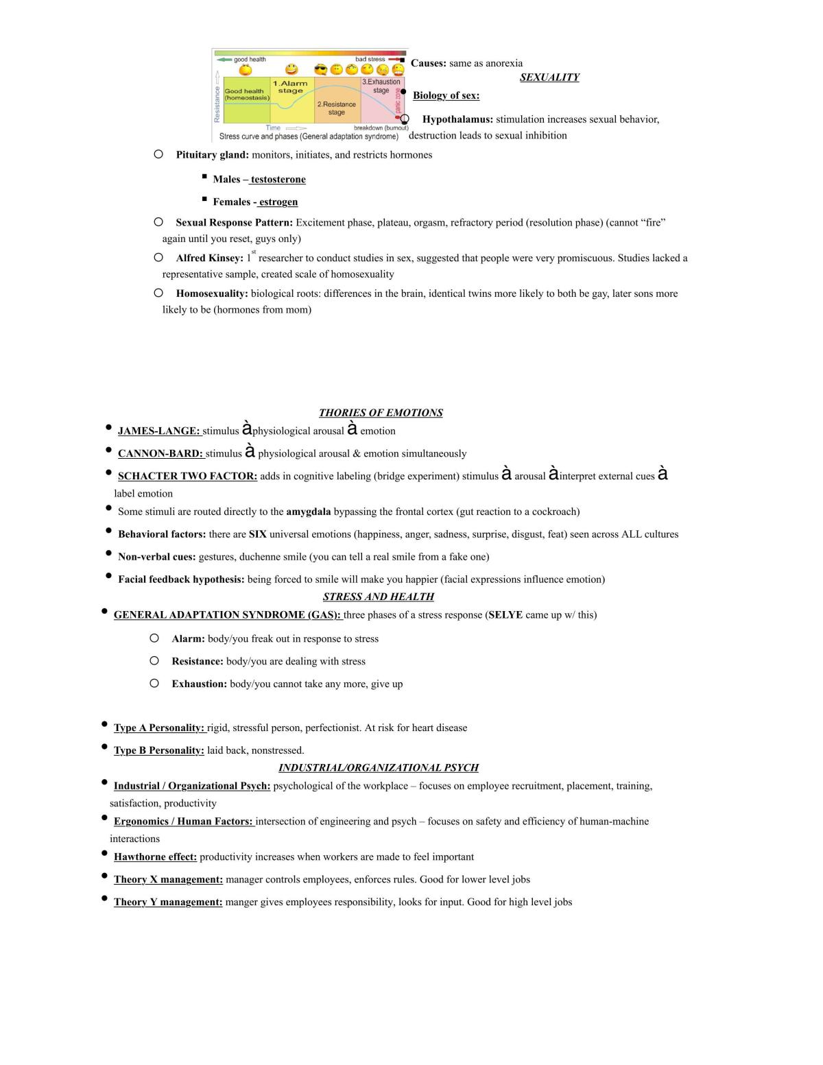 Complete Course Study Notes + Guide for AP Psychology - Page 13