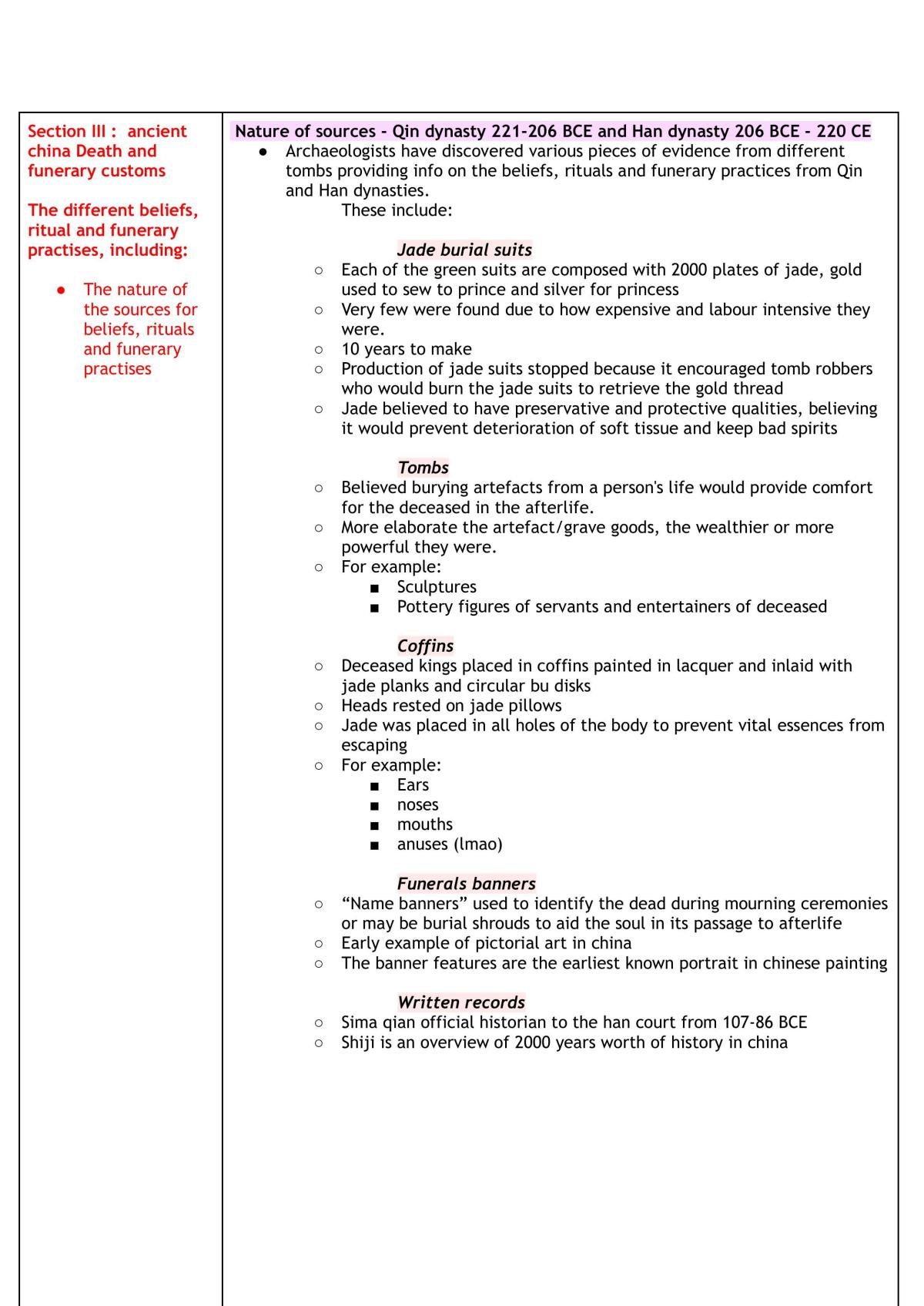 Ancient History Prelim Notes  - Page 2