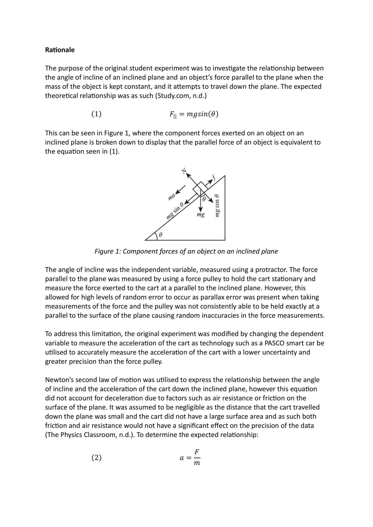 BSHS Physics Student Experiment 20/20 - Page 2