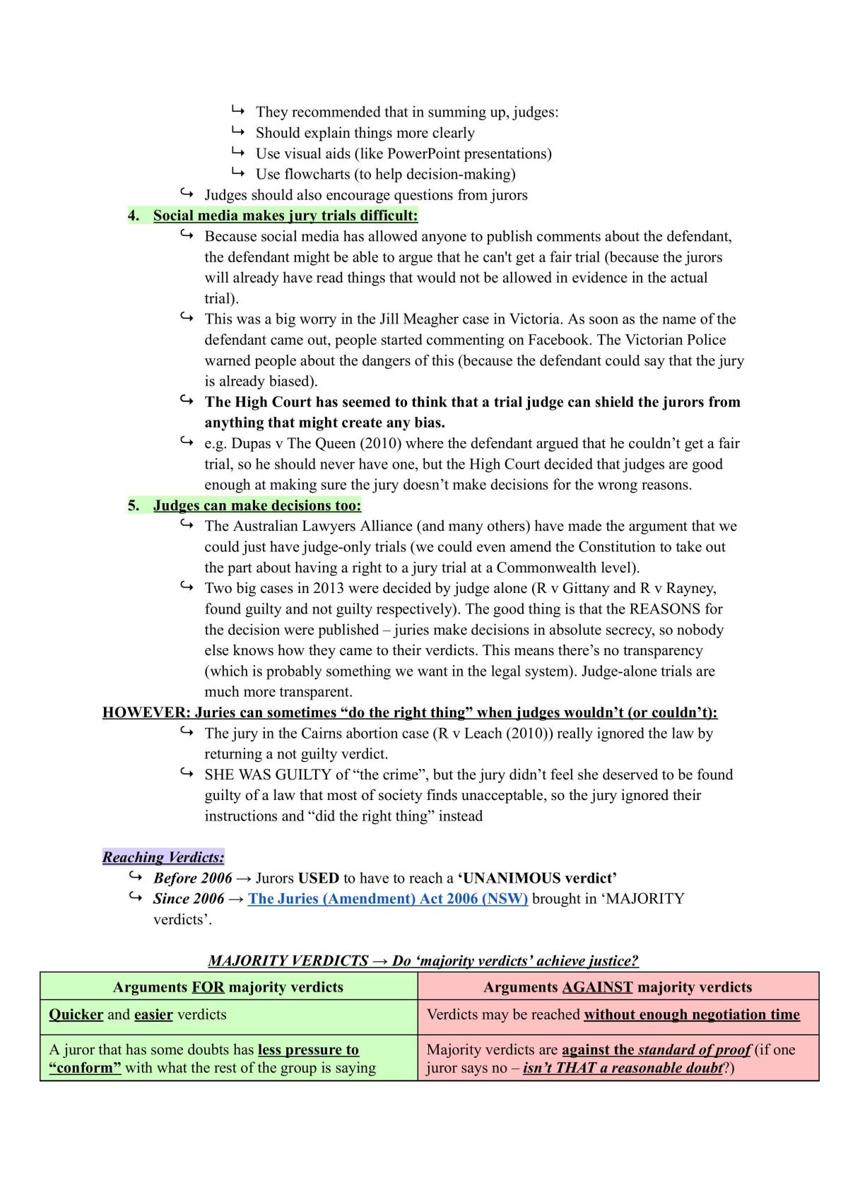 Full Crime Unit Legal Studies Notes - Page 62
