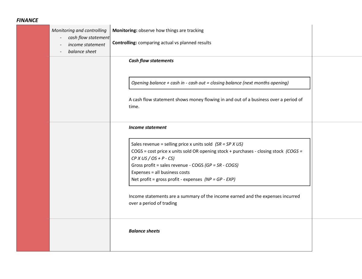 Finance syllabus complete notes  - Page 10