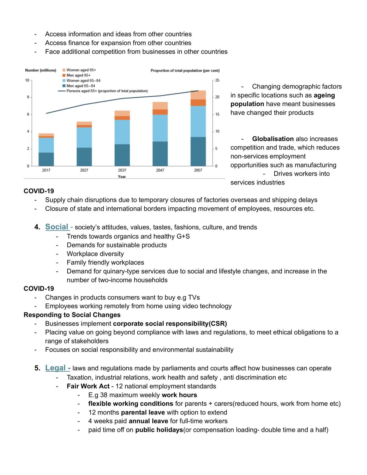 Year 11 Business Studies Topic 1 Study Notes - Page 12