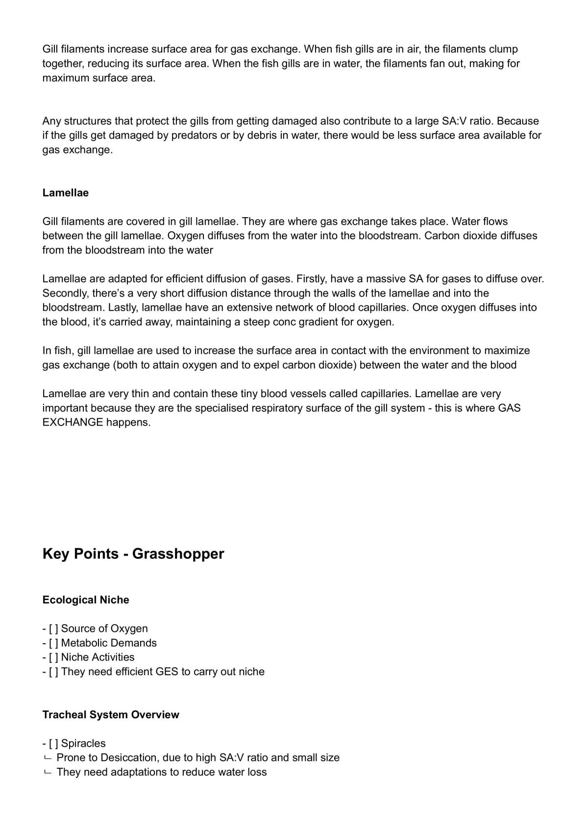 2.3 Gas Exchage Complete Notes + Practice Report - Page 10