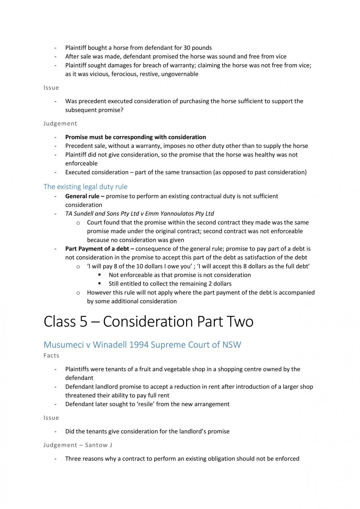 Principles of Private Law - Notes for Contracts - Page 17