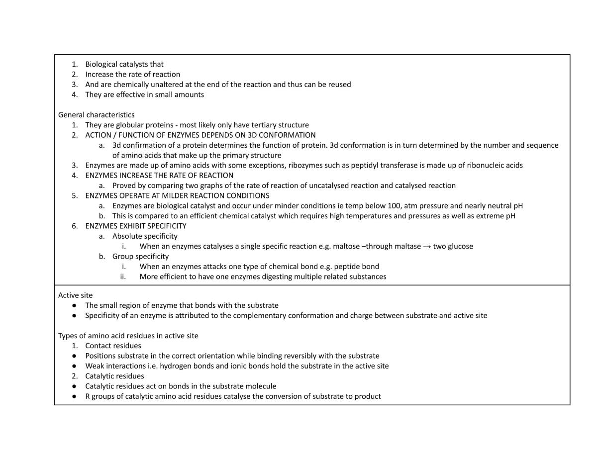 H2 Bio Summary  - Page 20