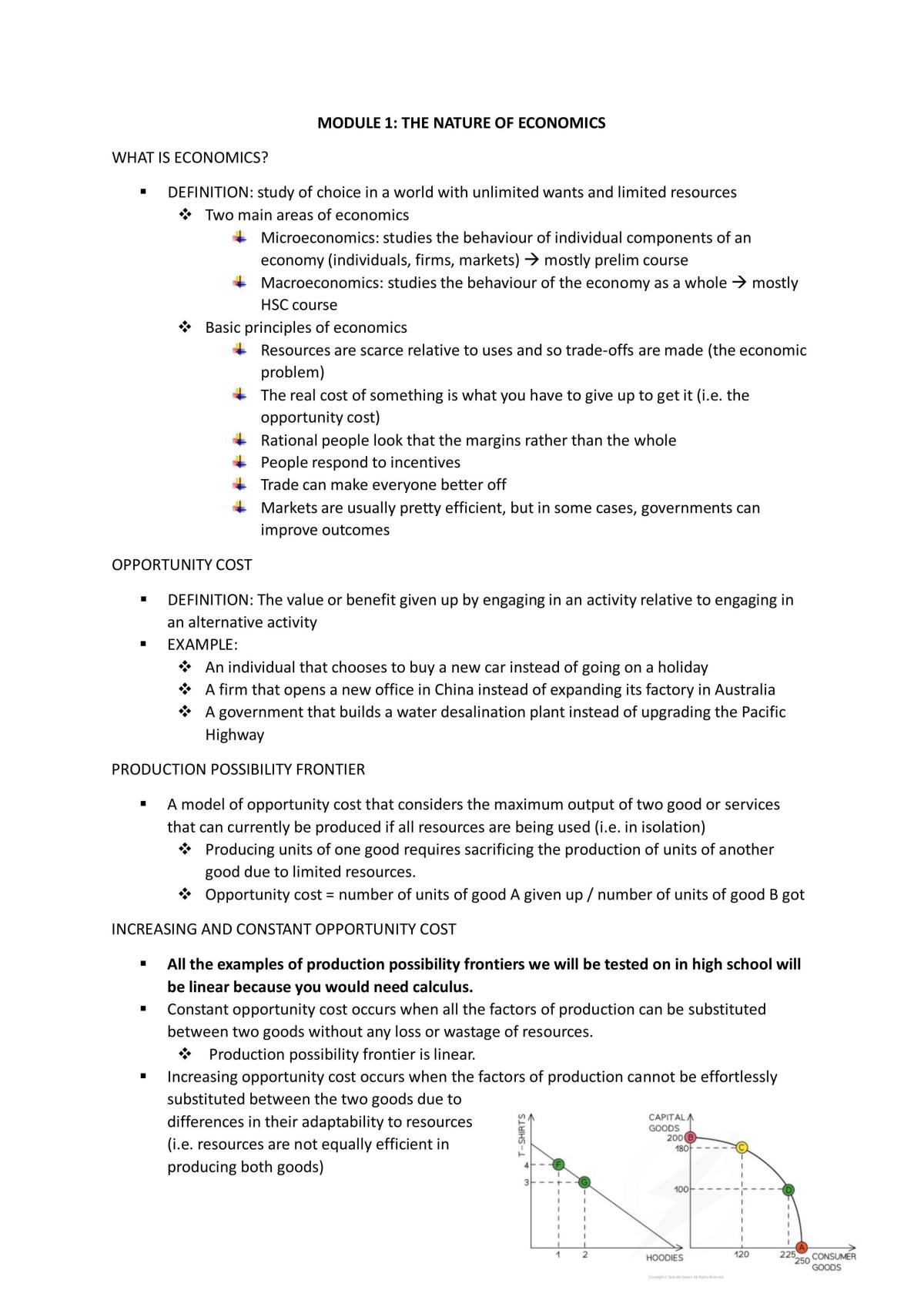 Topic 1: Introduction to Economics - Page 2