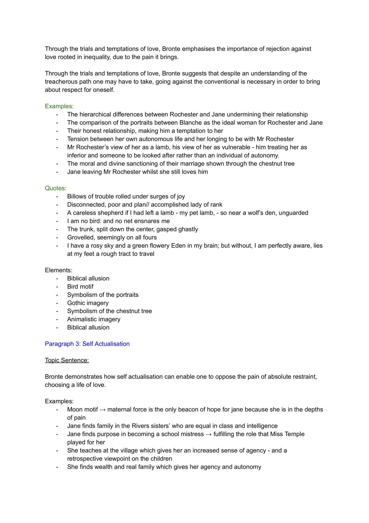 3/4 VCE English (Jane Eyre) MEGA BUNDLE - by TOP-scorers - Page 20